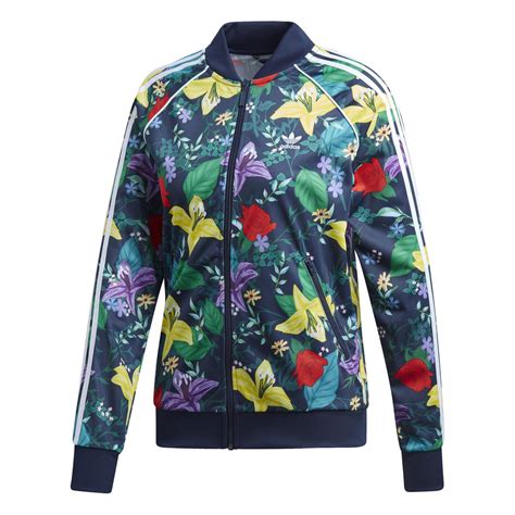 adidas bloemen jas|Jassen .